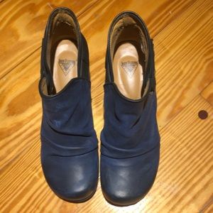 John Fluevog ankle boots.